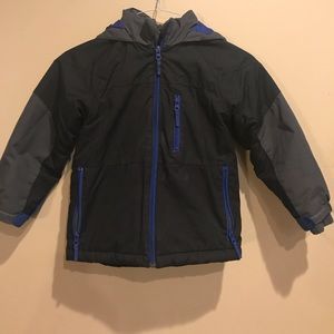 Boys 5/6 fleece lined coat